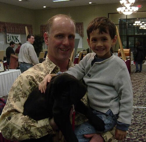 kid-dad-pup